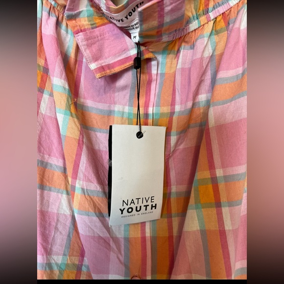BNWT Native Youth tank top blouse Size M but fits up to a Large. - Picture 4 of 7